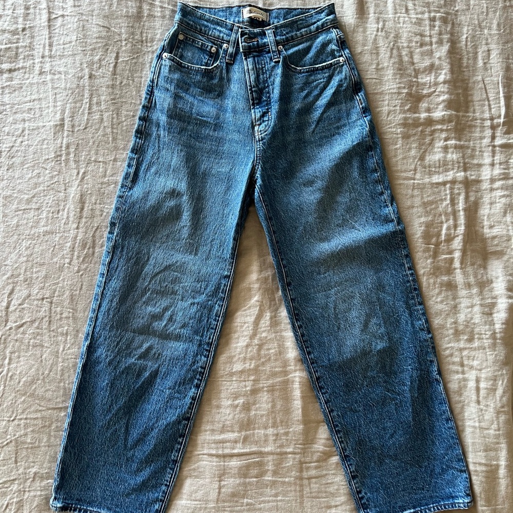 Madewell The Perfect Vintage Wide-Leg Crop Jean